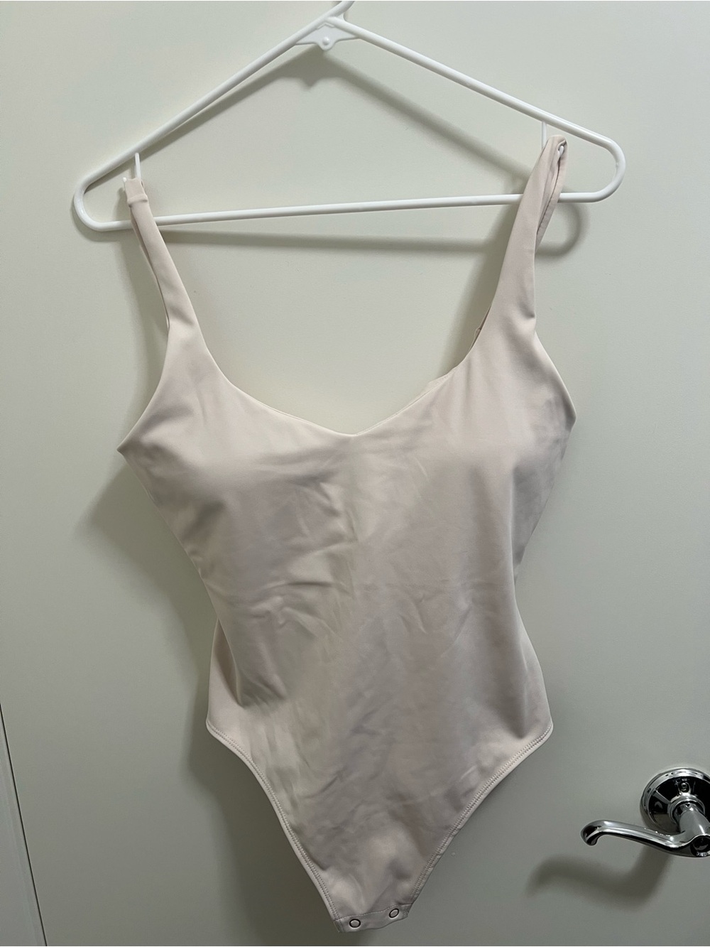 Active By Teal Cream Bodysuit